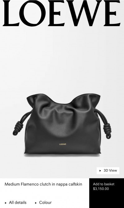 Сумка Loewe Flamenco Medium  