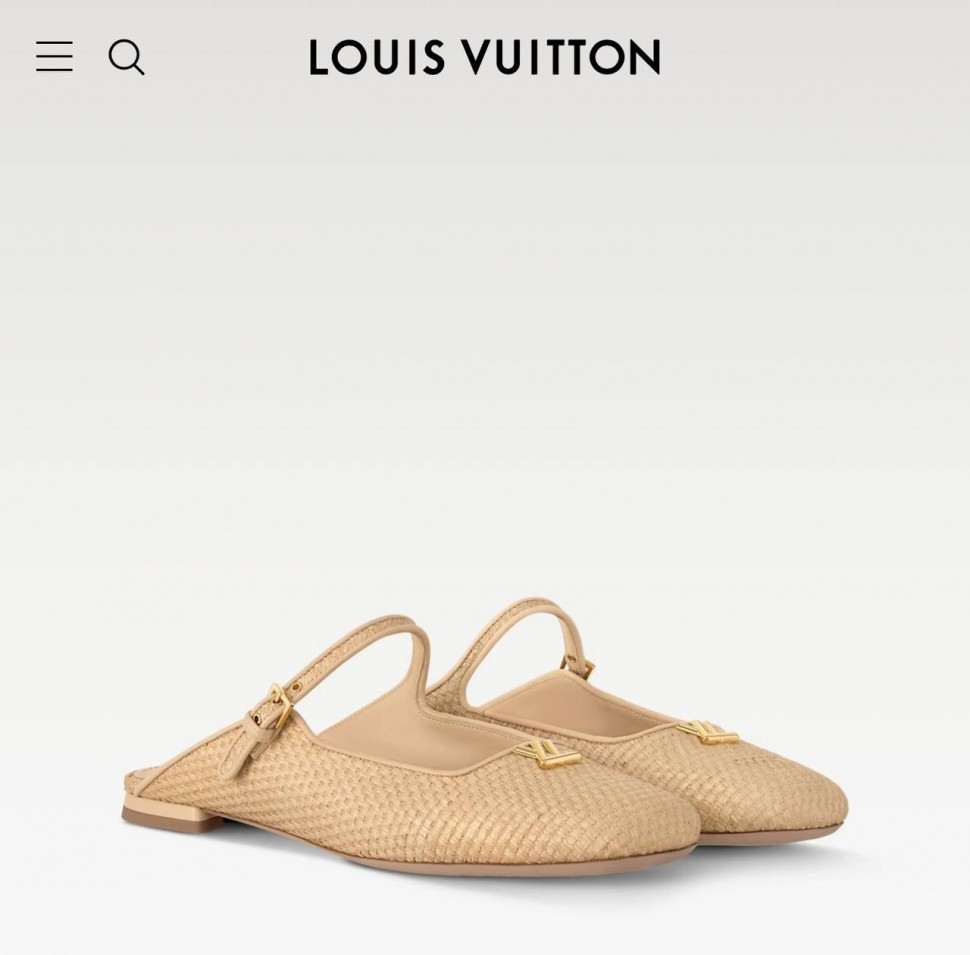 Балетки-мюли Louis Vuitton