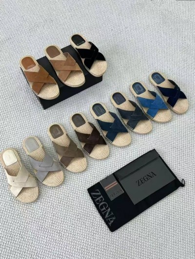 Шлепки Zegna