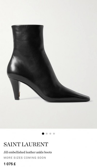 Ботильоны Saint Laurent
