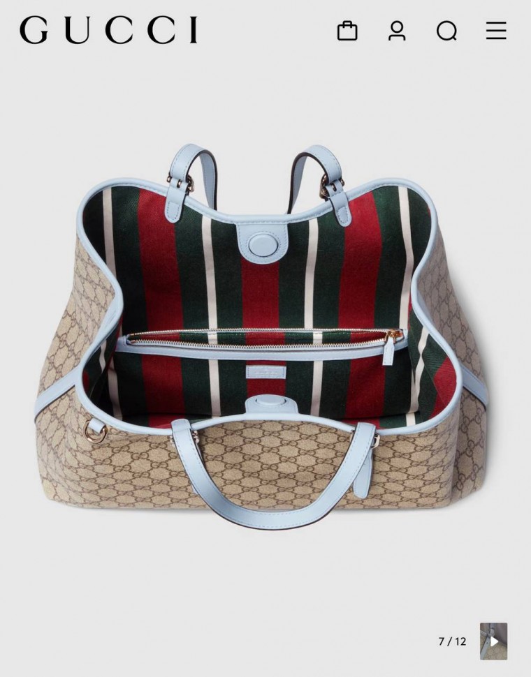 Сумка Gucci Emblem Large Tote bag  