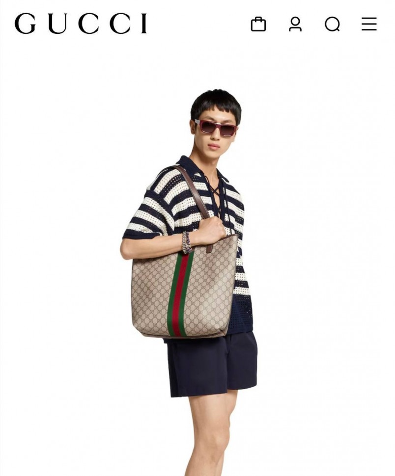 Сумка Gucci Ophidia medium tote bag