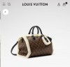 Сумка Louis Vuitton Speedy Soft 30 Teddy 
