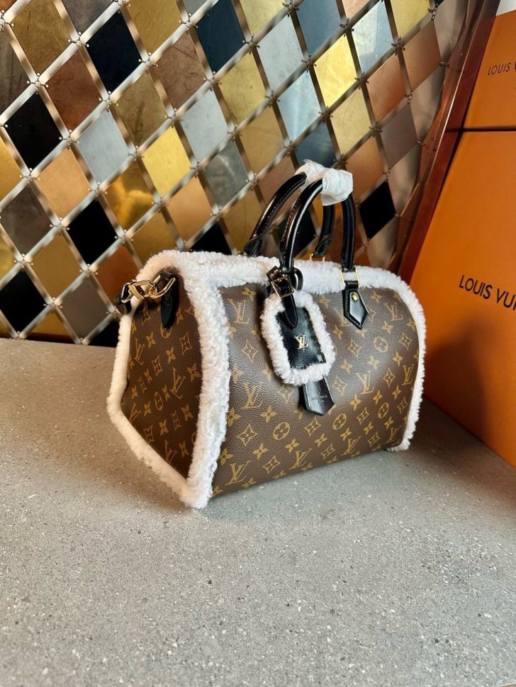 Сумка Louis Vuitton Speedy Soft 30 Teddy 