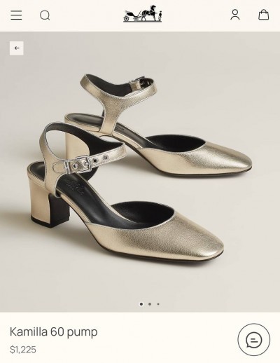 Туфли Hermes Kamilla
