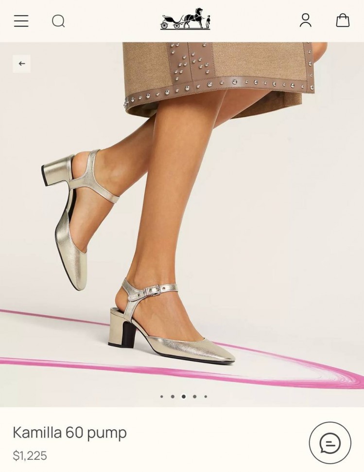 Туфли Hermes Kamilla