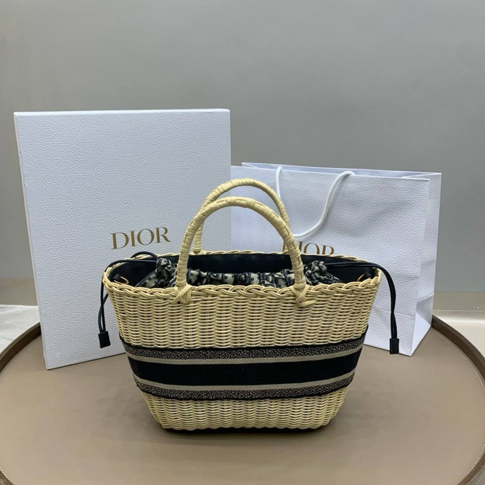 Сумка-корзина Dior Oblique