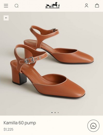 Туфли Hermes Kamilla