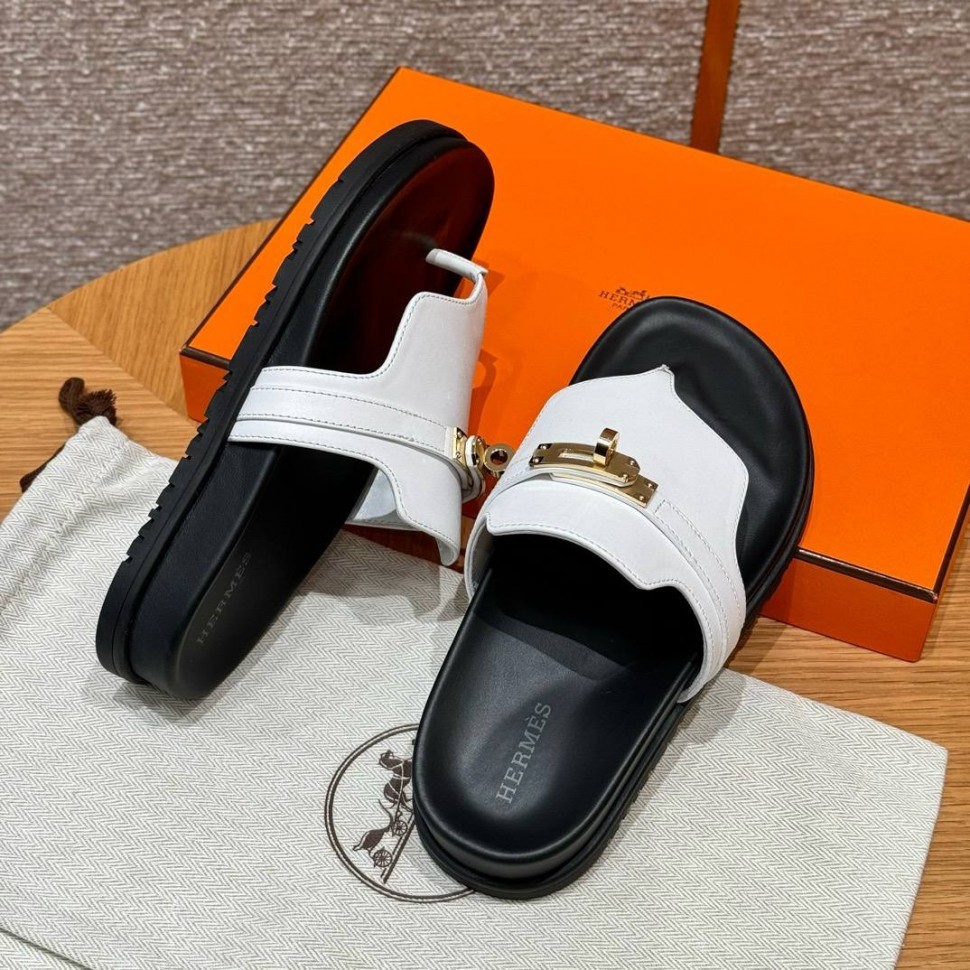 Шлепки Hermes Empire 