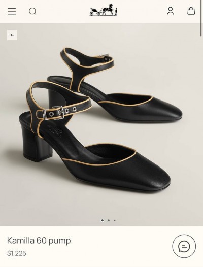 Туфли Hermes Kamilla