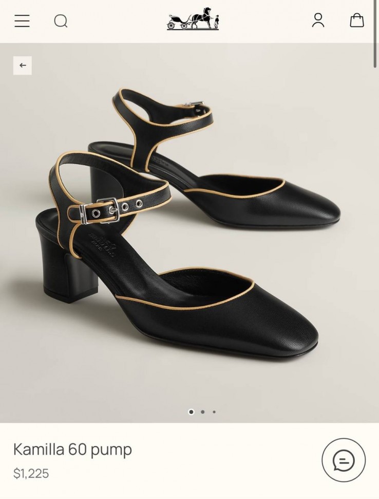 Туфли Hermes Kamilla