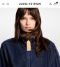 Бомбер Louis Vuitton из денима    