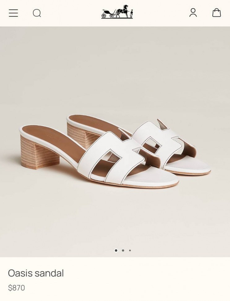 Мюли Hermes Oasis
