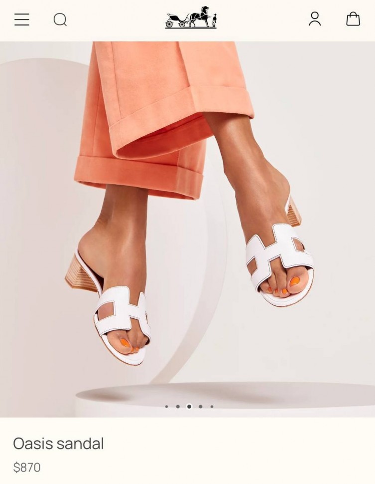 Мюли Hermes Oasis