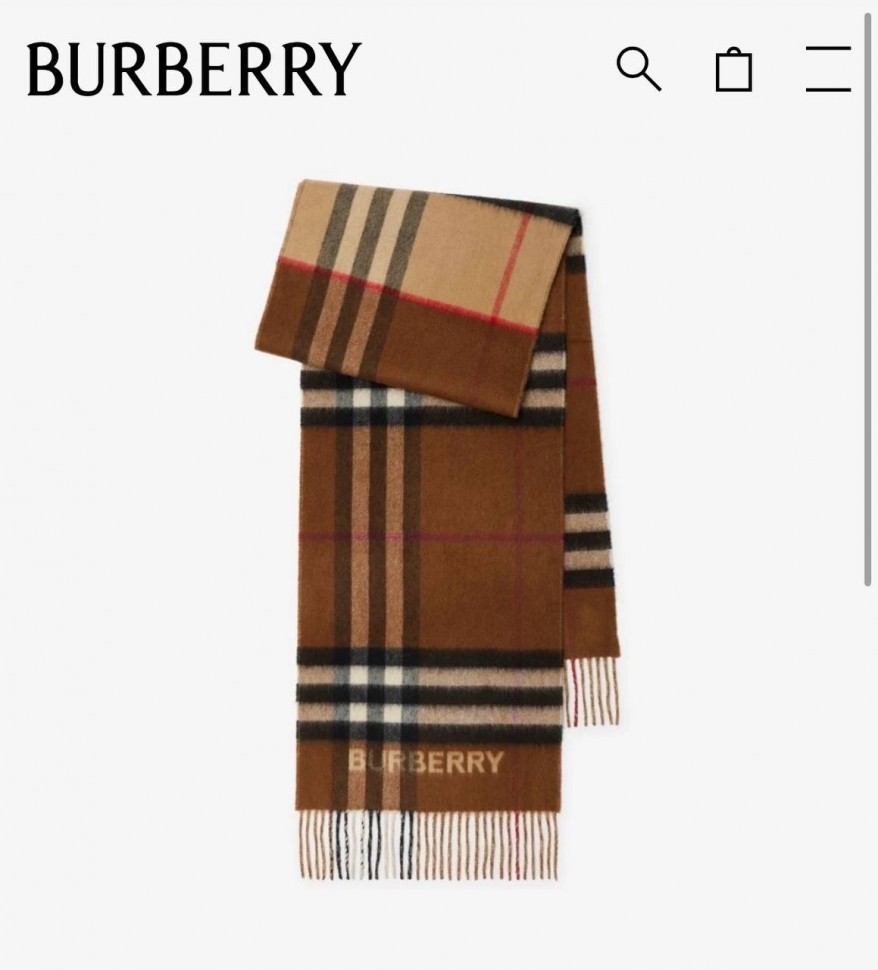 Шарф Burberry