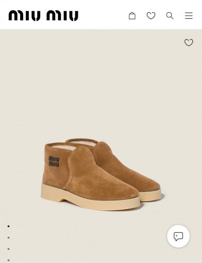 Ботинки Miu Miu 