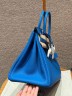 Сумка Hermes Birkin 35 Togo Blue Hydra