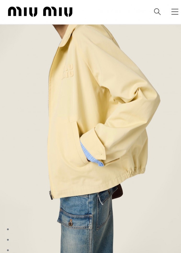 Блузон Miu Miu