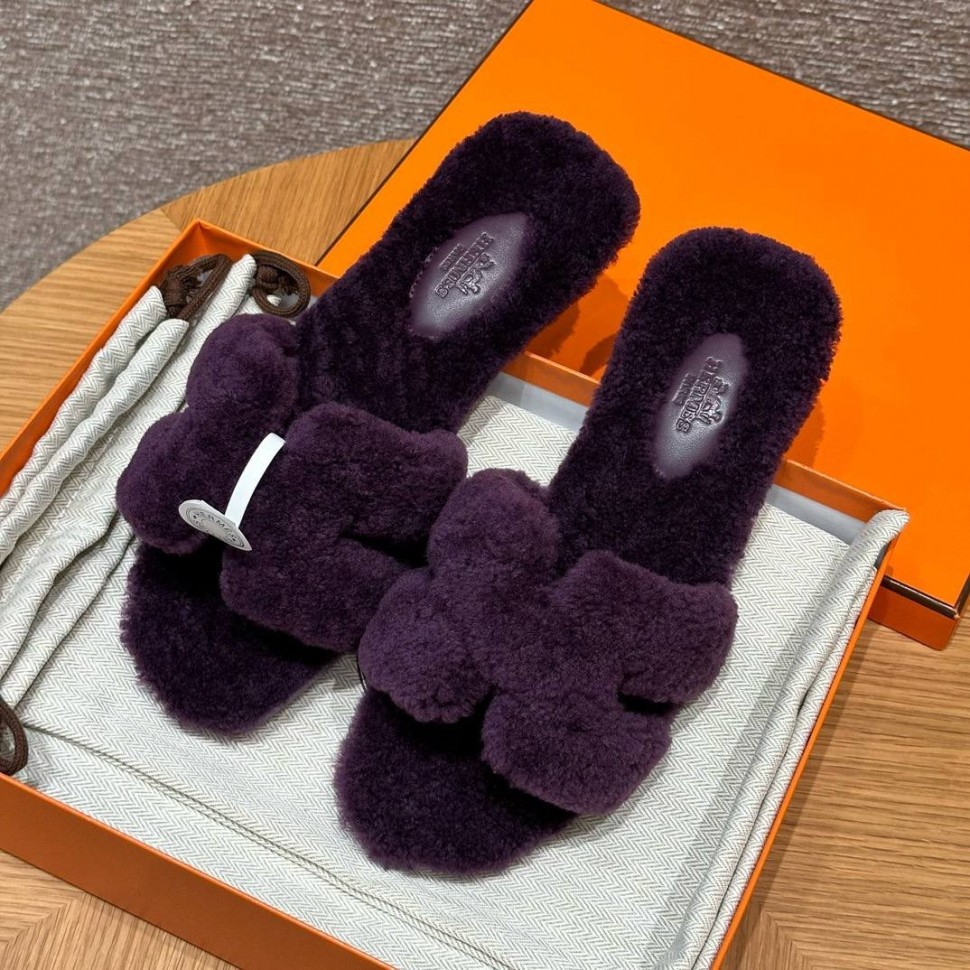 Шлепки Hermes Oran