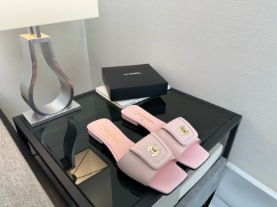 Шлепки Chanel   