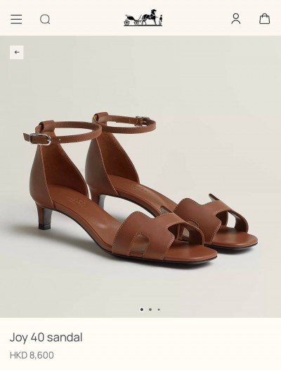 Босоножки Hermes Joy