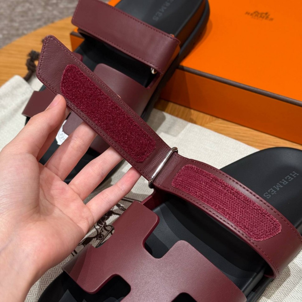 Шлепки Hermes Chypre    