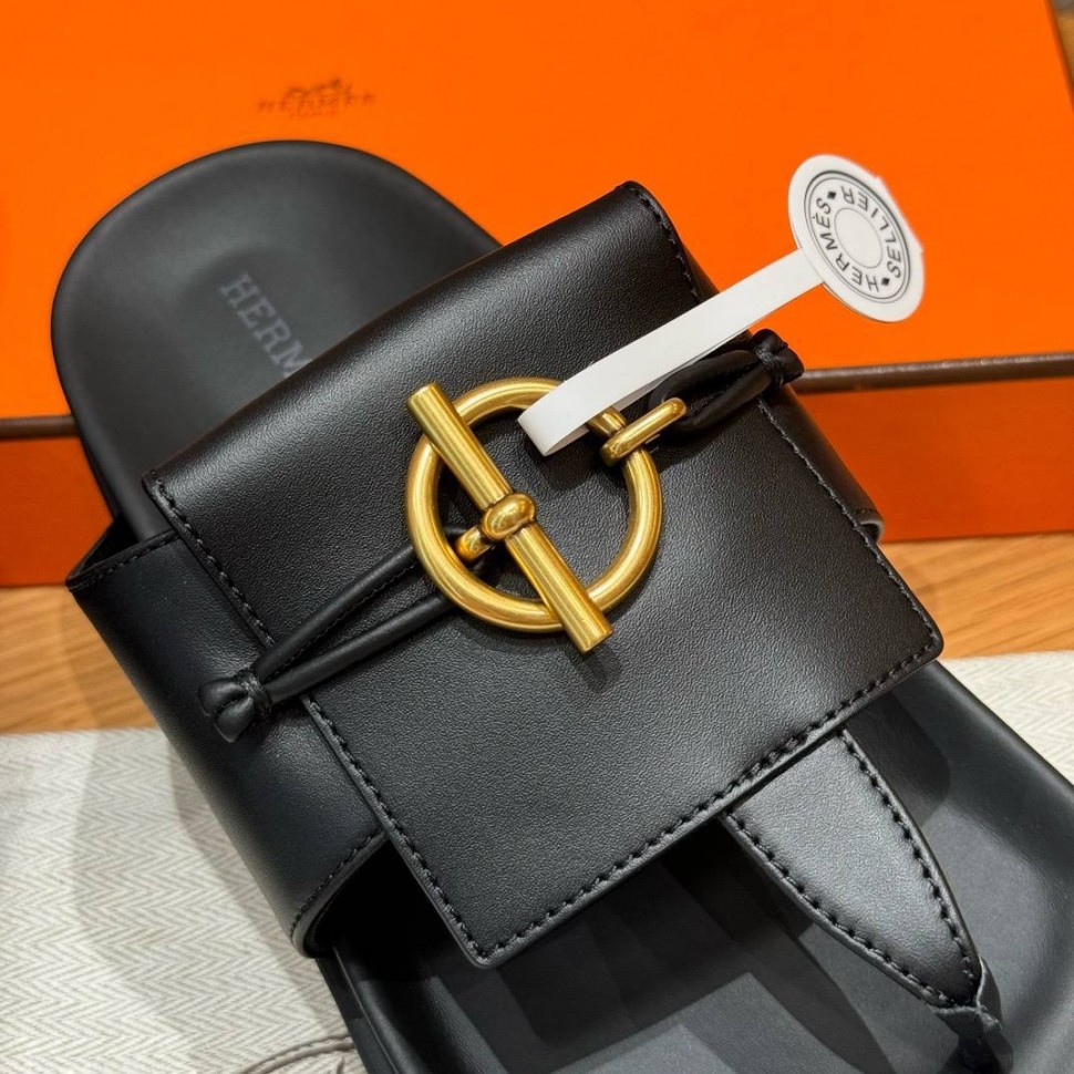 Шлепки Hermes Joyce
