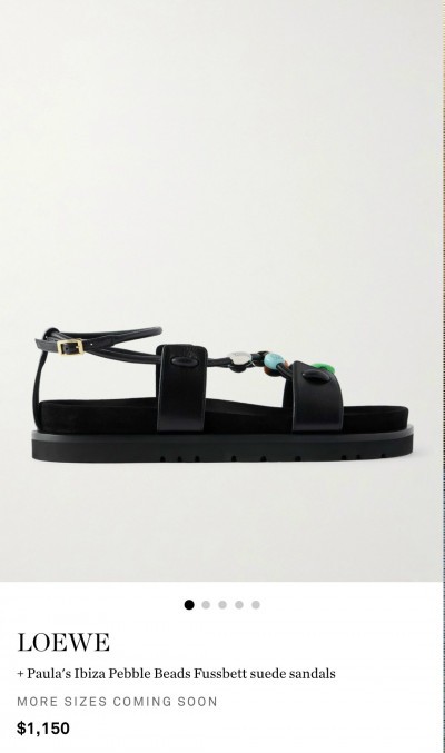 Сандали Loewe 