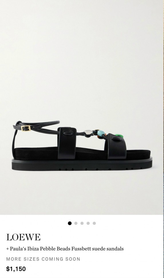 Сандали Loewe 