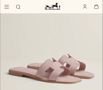 Шлепки Hermes