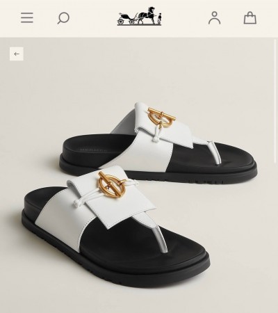 Шлепки Hermes Joyce