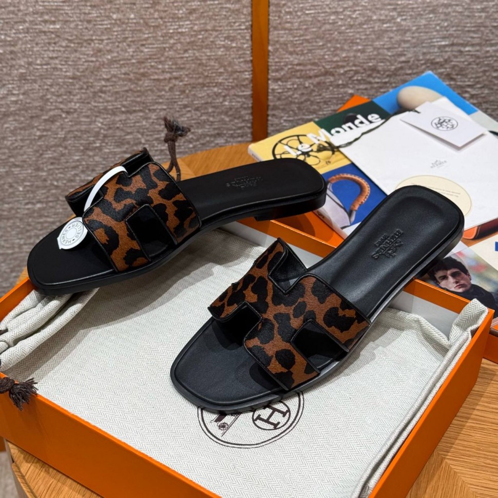 Шлепки Hermes Oran   