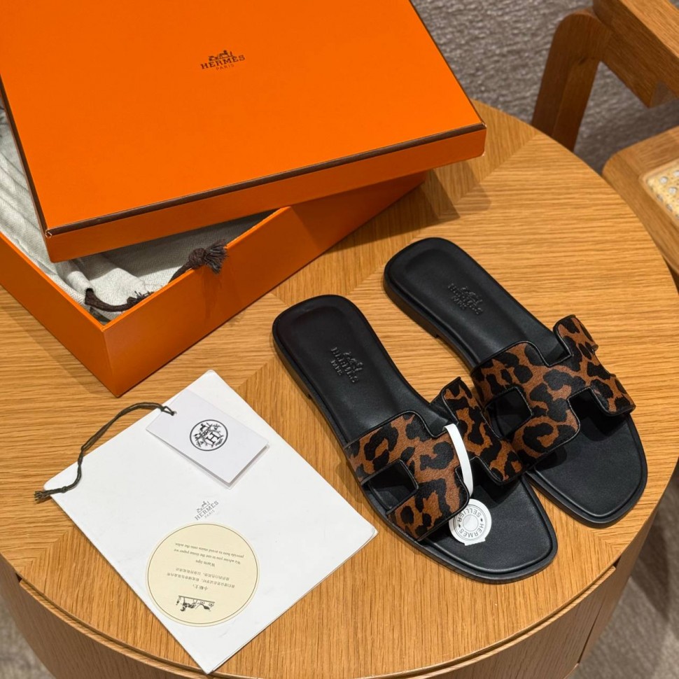 Шлепки Hermes Oran   