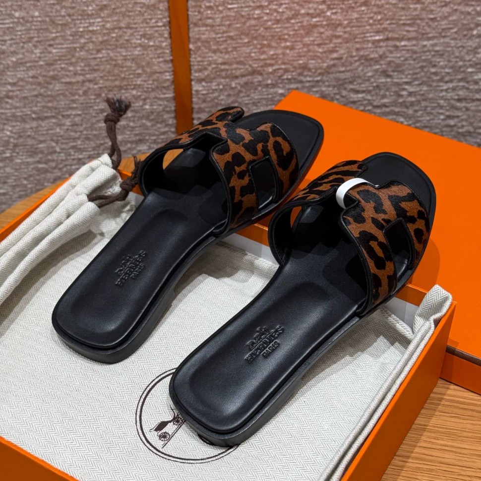 Шлепки Hermes Oran   