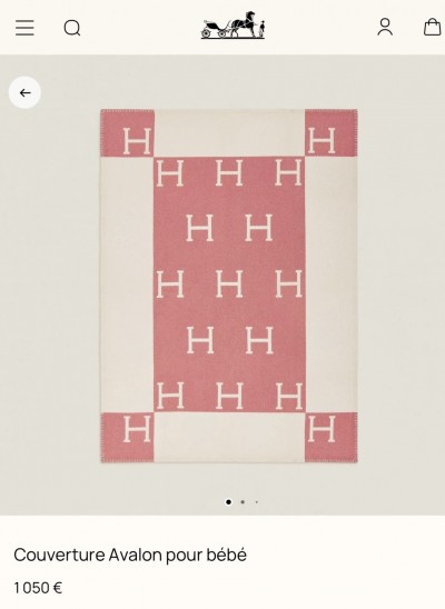 Плед  Hermes Avalon baby