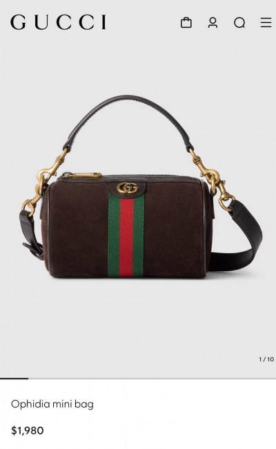 Сумка Gucci Ophidia mini 