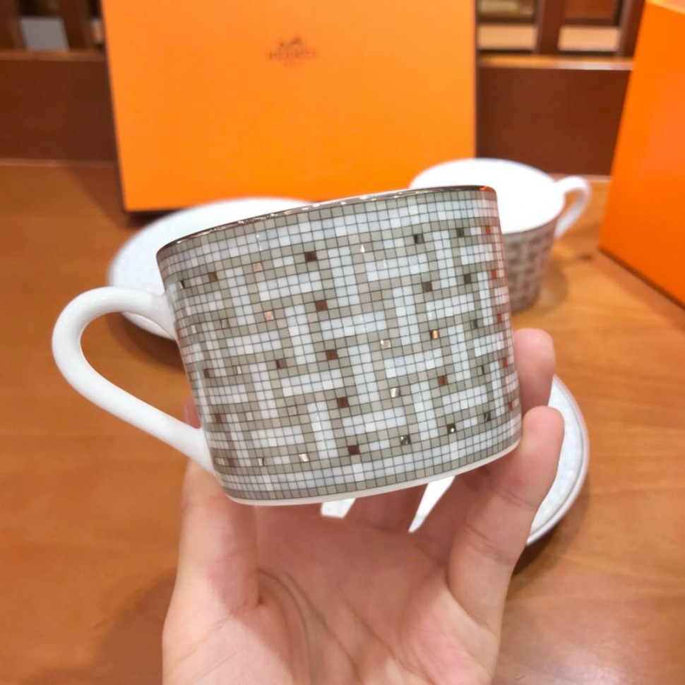 Чайная пара Hermes  (2 шт) 2 цвета