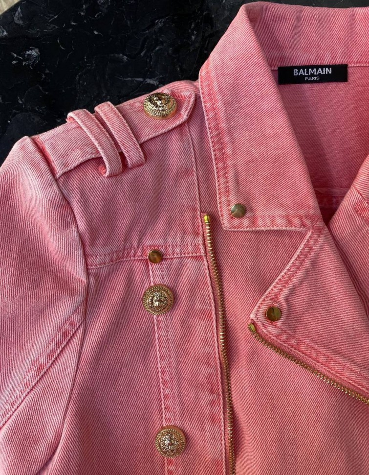 Джинсовая куртка Balmain