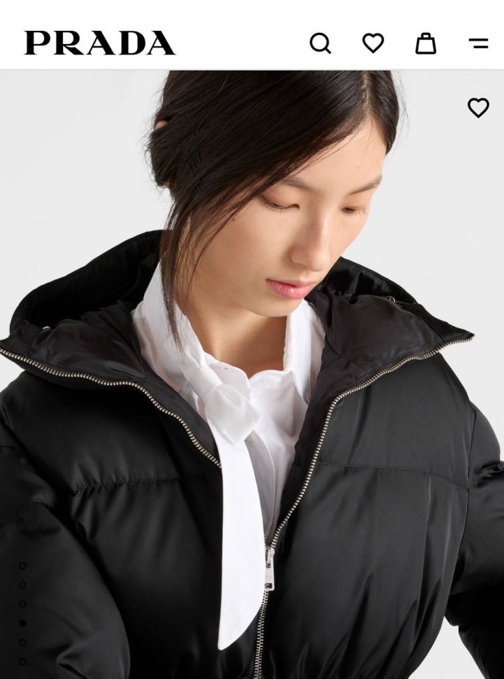 Пуховик Prada  