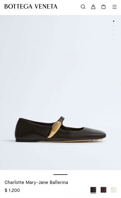Балетки Bottega Veneta 