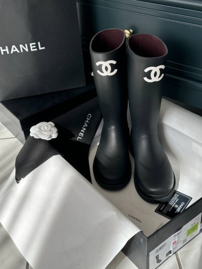 Резиновые сапоги Chanel 