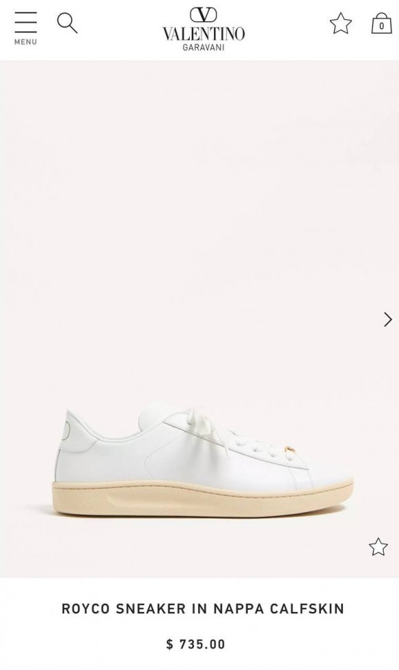 Кеды Valentino